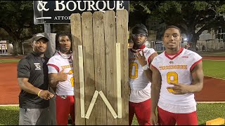 Terrebonne punishes HL Bourgeois wins ‘Battle for the Yard’ rivalry football game 6213 [upl. by Oirottiv627]