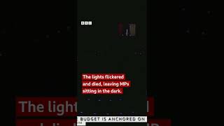 The moment the lights went out in Zimbabwes Parliament BBC Africa news zimbabwe shorts [upl. by Appel]