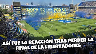 Así RECIBIÓ la BOMBONERA a los jugadores TRAS la FINAL de la COPA [upl. by Nicholl110]