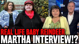 STALKER Baby Reindeer Real Life Martha INTERVIEW With Piers Morgan As Others WARN Him Not To [upl. by Acilejna]