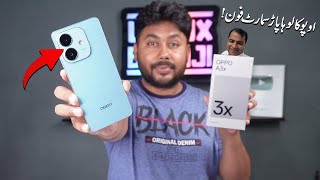 OPPO A3x Unboxing Specs amp First Look  Price In Pakistan [upl. by Annaiviv]