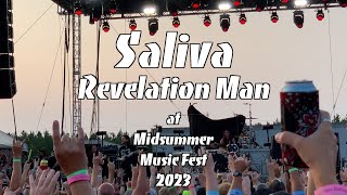 Saliva  Revelation Man Live at Midsummer Music Fest 2023 [upl. by Araeic]