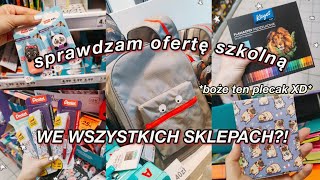 Sprawdzam wybór artykułów szkolnych we WSZYSTKICH SKLEPACH 2022 cz 3 📚 ✨ backtoschool ✨ [upl. by Harmonia]