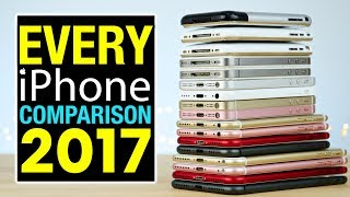 Every iPhone Comparison 2017 [upl. by Aicul]