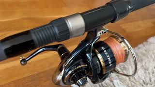 Daiwa Saltiga and Daiwa Exist with Century surf machine elite Rods [upl. by Nirda711]