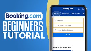 How To Use Bookingcom App  Bookingcom App Tutorial 2023 [upl. by Eellac]