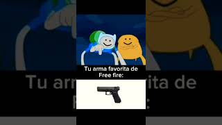 parte1 de cuál es tu arma favorita de free free humor suscribete shorts [upl. by Magnuson]