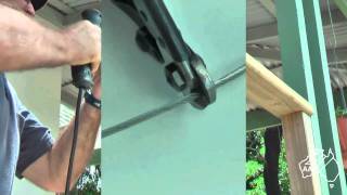 How to Install System A Stainless Wire Balustrade [upl. by Iggem]