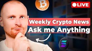 Live Crypto News amp QampA Get Your Questions Answered [upl. by Eden]