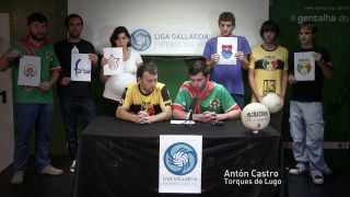 Presentación da Liga Gallaecia de futebol gaélico Compostela 7813 [upl. by Eisenberg847]