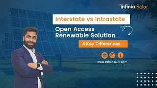 Interstate vs Intrastate Open Access Renewable Solution  Solar Energy  4 Key Differences [upl. by Darleen]