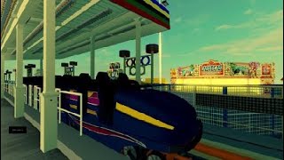 Olympia Looping OnrideLindenburger Herbstvolksfest in Roblox [upl. by Sidalg]