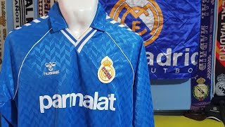 Análisis de Camiseta Real Madrid Hummel temporada 8687 [upl. by Durward]