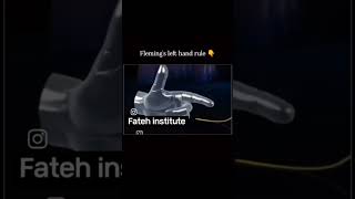 flemings left hand rule class10 physics science [upl. by Gough]