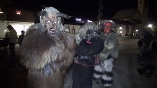 Der Nikolaus mit Engerl und Kranpein bei der Adventsaktion in Inzell [upl. by Seebeck]