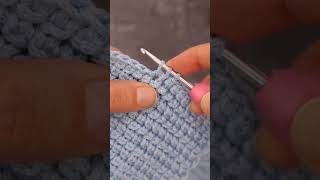 Crochet stitch غرزة كروشيه crochetlove crochet knitting كروشيهcrochet stitch newcrochet غرزه [upl. by Dorian931]