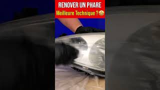 La meilleure technique pour rénover ses phares  🤩🤩  Rénover des phares opaques GUIDE COMPLET [upl. by Akeit]