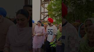 neeru Bajwa te Diljit Dosanjh ne lagaye plants💕🥰 neerubajwa diljitdosanjh planting shorts [upl. by Hajed256]