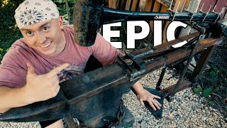 HARDY HOLE TREADLE HAMMER Is an Absolute GAME CHANGER [upl. by Manon730]