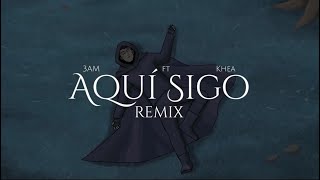 3AM KHEA  Aquí Sigo Remix Video Animado [upl. by Aehtna506]