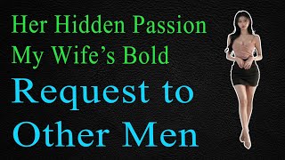 Her Hidden Passion My Wife’s Bold Request to Other Men [upl. by Tedmund]