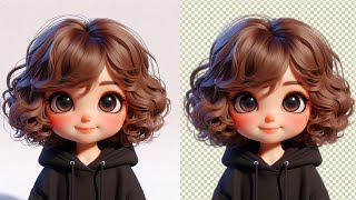 Cut Out Curly Hair in Photoshop  Easy Method [upl. by Welch]