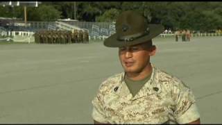 Marine Drill Master at MCRD Parris Island [upl. by Vilberg]