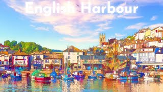 HARBOR SOUNDS l English Harbour Ambience l 1 Hour [upl. by Tudela]