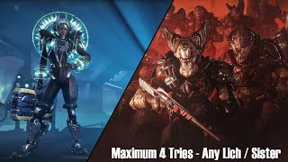 HOW TO  Easy Kuva LichSister of Parvos Guide  Requiem Order Guide [upl. by Frazier79]