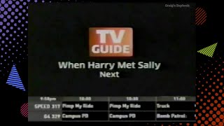 Retro 2011  TV Guide  Channel Sweep  Cable TV History [upl. by Emogene9]