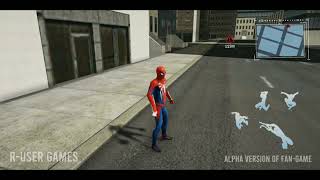 Marvel Spiderman Android gameplay Alpha version  by RUSER GAMES [upl. by Puff]