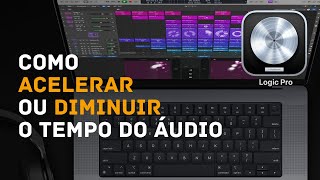 Como acelerar ou diminuir o tempo de um áudio sem alterar o BPM [upl. by Yarrum]