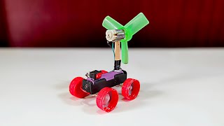 Easy Science project  DIY air powered car [upl. by Kendyl413]