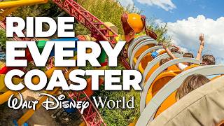 Top 10 Disney Park Hopping Mayhem Conquering EVERY Roller Coaster at Walt Disney World in 1 day [upl. by Corwun330]