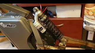 New QS205 hub motor middrive V3 frame for Ebike [upl. by Nitsyrk870]