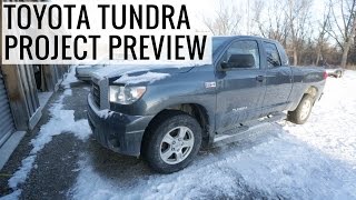 Toyota Tundra Project Unveiled [upl. by Jarl]