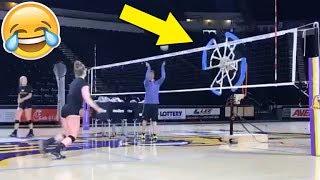 FUNNY VOLLEYBALL TRAININGS 1 [upl. by Ohaus]