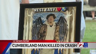 Vigil held for RI man killed in Connecticut crash [upl. by Leidba]