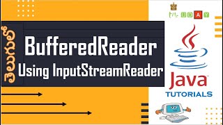 172user input using BufferedReader class in java tutorial in TELUGU [upl. by Rotceh]