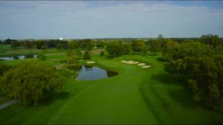 Hole 16 Flyover  Hazeltine National Golf Club [upl. by Origra593]