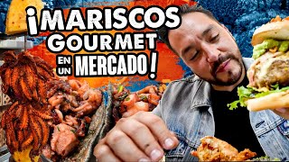 ¡Trompo de PULPO AL PASTOR Necesitas probar estos MARISCOS [upl. by Purdy]