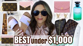 BEST LOUIS VUITTON ITEMS under 1000 [upl. by Bunde489]