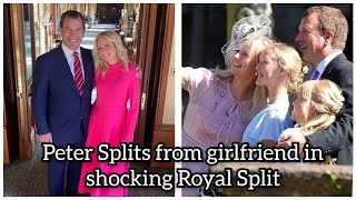 Peter Phillips splits from Lindsay Wallace in shock HEARTBREAKING royal split [upl. by Nnairek]