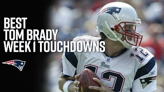 Tom Bradys Best Week 1 Touchdowns [upl. by Quar398]