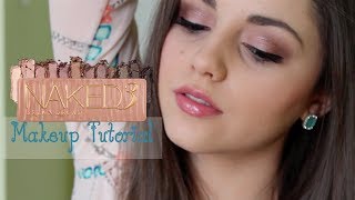 Rosy Hues A Naked 3 Palette Tutorial  vivalasabrina15 ♡ [upl. by Kinson]