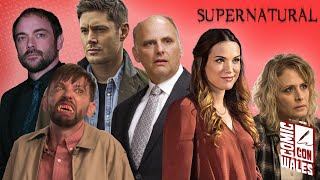 SUPERNATURAL Jensen amp Danneel Ackles Mark Kurt DJ Qualls amp Samantha  ComicCon Wales 2024 [upl. by Elatnahc]