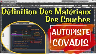 9 Comment définir des Matériaux des Couches sur Autopiste [upl. by Otiv783]