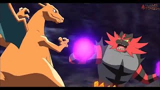 Warriors  Ashs Charizard VS Crosss Incineroar AMV Pokemon The Movie I Choose You [upl. by Allehs159]