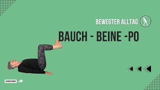 Effektives Bauch Beine PoWorkout für Zuhause [upl. by Annahc]