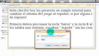 Tutorial  Cambiar el idioma de sims 3 una ves instalado [upl. by Raffin]